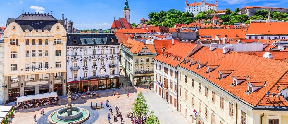 Bratislava, Slovakia, main square